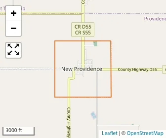 Area schools map